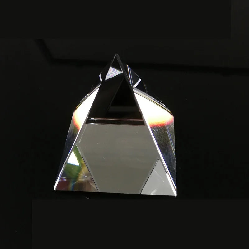 atural Clear Quartz Energy Pyramid - Aura Purifying