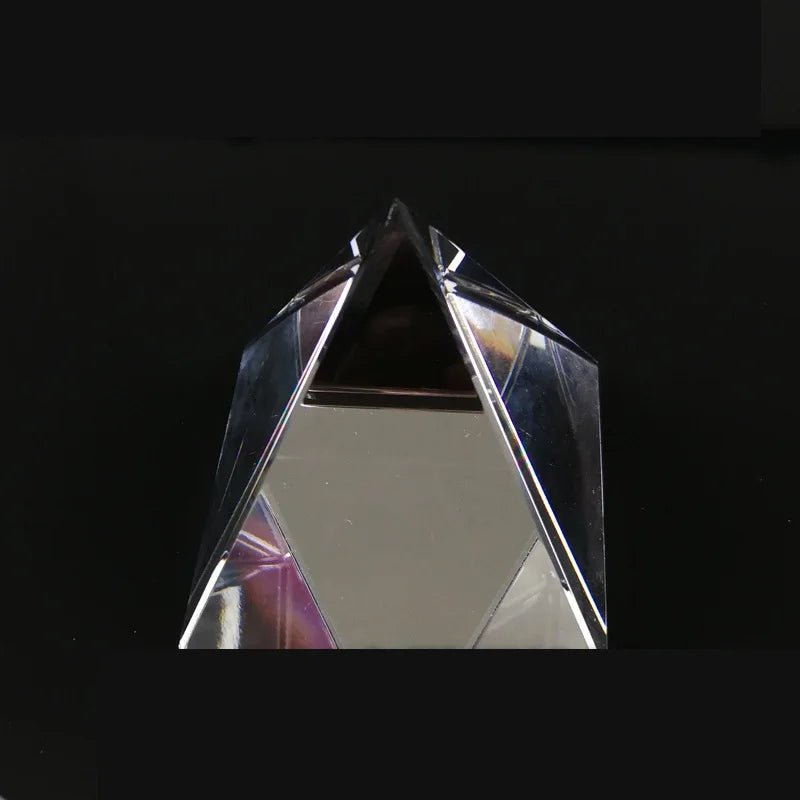 atural Clear Quartz Energy Pyramid - Aura Purifying