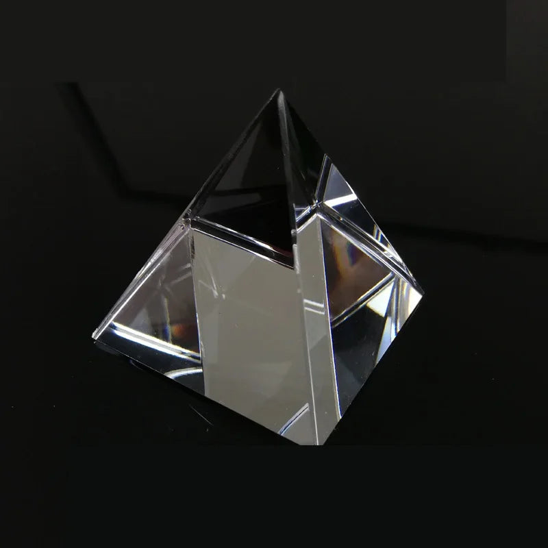 atural Clear Quartz Energy Pyramid - Aura Purifying