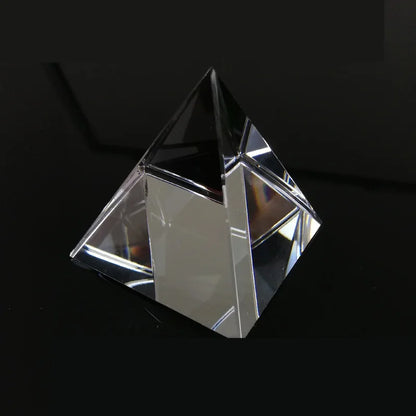 atural Clear Quartz Energy Pyramid - Aura Purifying