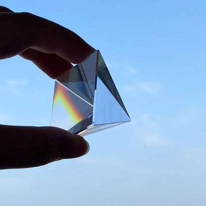 atural Clear Quartz Energy Pyramid - Aura Purifying